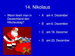 Und wann kommt der weihnachtsmann? Weihnachten Von A Bis Z Ppt Video Online Herunterladen