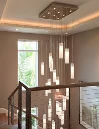 Stairwell Chandelier Lighting In 2020 Staircase Chandelier Contemporary Modern Foyer Modern Chandelier Foyer