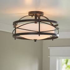 Found It At Allmodern Farrier 2 Light Semi Flush Kitchen Lighting Fixtures Semi Flush Ceiling Lights Simple Lighting