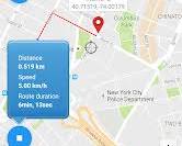 Image of GPS spoofing app