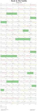 Guitar Hero Aerosmith Blank Charts