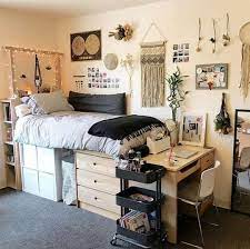 28 We Love The Elegant Makeup Room Ideas By Some Of The Best College Bedroom Decor College Dorm Room Decor Dorm Room Inspiration