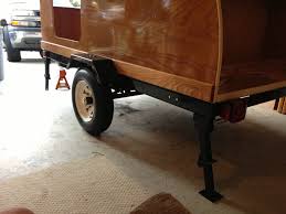 Trailer Tires Tongue Lights And Stabilizer Jacks Installed Casa Rodante Casas