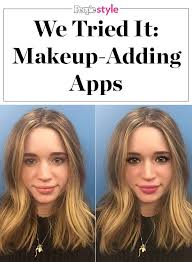 We Tried It 3 Apps That Do Your Makeup For You Makeup Makeup App Magical Makeup