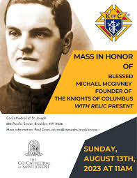 Blessed McGivney Mass