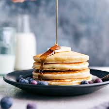 Put 6 ounces of greek yogurt into bowl and whisk a bit until creamy. Greek Yogurt Pancakes So Much Flavor Chelsea S Messy Apron