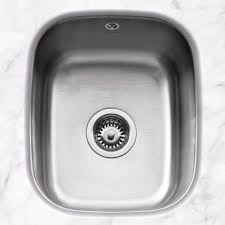 An undermount kitchen sink is connected with the underparts of the countertop, which gives you a smooth and pretty look that there is no edge around it. Kitchen Sinks Ceramic Kitchen Sink Homebase Kitchen Sinks Uk