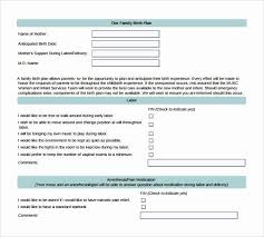 Customizable Birth Plan Template Free Editable Pin On Business Plan Template For Startups