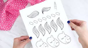 paper unicorn craft story simple everyday mom