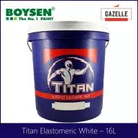 Titan Superflex Elastomeric Paint White 4l By Boysen