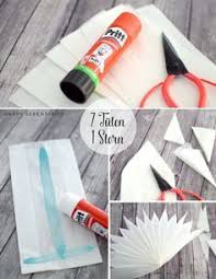 Diy Sterne Aus Butterbrotpapier Und Tapete Mit Bildern Sterne Aus Butterbrotpapier Basteln Weihnachten Basteln