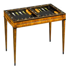 Antique And Vintage Game Tables 1 162 For Sale At 1stdibs Backgammon Table Table Games Modern Game Tables