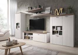 Trendmanufaktur Wohnwand Set 5 Tlg Dekorative Rahmenoptik Online Kaufen Otto Wohnen Wohnwand Wohnwand Weiss