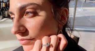 You'll learn a little bout me. Carly Waddell S Pear Shaped Diamond Ring