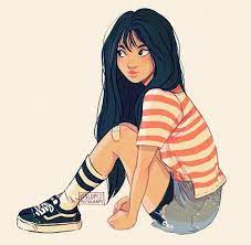 Seuss, the pen name for theodor seuss geisel (who died in 1991, at 87), also perpetuated harmful asian stereotypes in a series of political cartoons. Pin By Hamilnerd On It Lopez Art Drawing Girls Cartoon Art Art Drawings Sketches Cartoon Girl Drawing