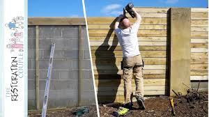 It requires time and a good bit of supplies. How I Transformed This Old Block Wall Diy Timber Cladding Project Youtube