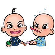Upin ipin pisang goreng ngap ngap (r1) tahun: Upin Ipin S Sticker For Line Whatsapp Telegram Android Iphone Ios
