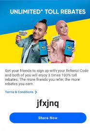 The touch 'n go ewallet reload must be a minimum reload of rm50. Touch N Go E Wallet