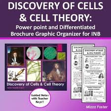 Discovery Of Cells Cell Theory Powerpoint Covers The History Of The Discovery Of Cells The Powerpoint Begins With Cell Theory Guided Notes Biology Foldables