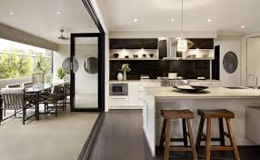 Boutique Aluminium Bifold Doors Home House Open Plan Kitchen