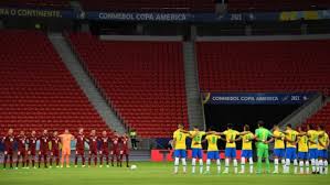 Which preposition should i use? Neymar And Brazil Kick Start Copa America To Empty Seats And Silent Fanfare