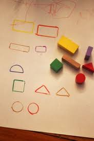 Learning With Blocks Shapes Colors Shapes Activities Shapes Preschool Preschool Activities