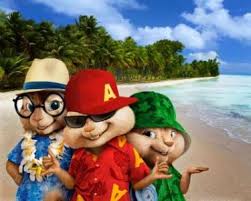 In the movie alvin and the chipmunks, alvin, simon, and theodore do this by hiding toaster waffles (with syrup) under the corner of carpets. Alvin And The Chipmunks Chipwrecked Behind The Lens Online