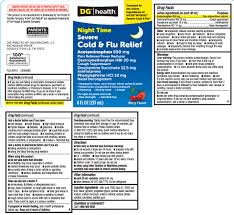 Severe Cold And Flu Nighttime Liquid Dolgencorp Inc