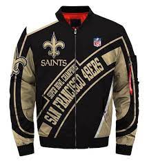 New Orleans Saints Jacket Super Bowl Champions Winter Coat Gift For Men Jack Sport Shop New Orleans Saints Jackets Nfl Saints