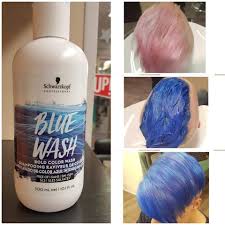 This formula gets rid of brassiness and brightens silver hair, and also contains extracts that help detangle and moisturize. Readystock Schwarzkopf Bold Blue Wash Hair Color Shampoo 300ml Health Beauty Hair Care On Carousell