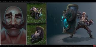 Surrender at 20: Red Post Collection: Braum Q&A, Concept Art, Atlantean  Syndra Updates, Dragonslayer Pantheon Splash vs In-Game