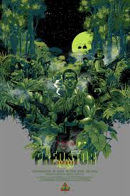 The Jungle It Came Alive Predator By Vance Kelly Hero Complex Gallery Predator Art Movie Posters Predator Movie