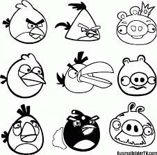 Ausmalbilder Angry Birds Bird Coloring Pages Angry Birds Printables Toy Story Coloring Pages