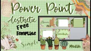 Power Point Aesthetik Free Template Ii Aesthetic Ppt Part 2 Ii Create Aesthetik Ppt Ii Diahs Youtube