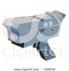 Choose from over a million free vectors, clipart graphics, vector art images, design templates, and illustrations created by artists worldwide! Clipart Of A Police Radar Gun Speed Checker Outlined In Orange Royalty Free Vector Illustration By Patrimonio 1298556