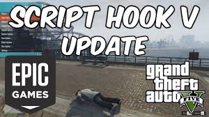 Gta 5 Epic Games Script Hook V Update New Version 1 0 1868 4 Youtube