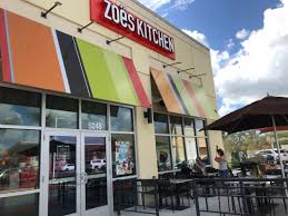 The steak stack was delicious! Entrance To Zoe S Next To Whole Foods Picture Of Zoes Kitchen Sarasota Tripadvisor