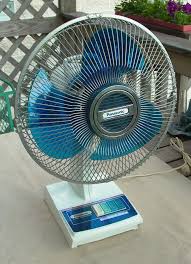 Vintage Panasonic 3 Speed Oscillating Desk Fan Ebay Ends July 21 Desk Fan Fan Modern Fan