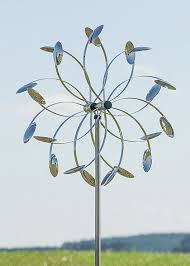 Windkraft hof kunst blumenbeete fahnen windspiele edelstahl günstig kaufen dekoration garten terrasse. Winddancer Aus Rostfreiem Edelstahl Garten Windrad Windtanzer Windrader Aus Metall Fengshui Shopping De