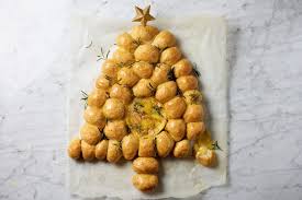 This pull apart christmas tree is a festive appetizer to serve for a holiday party! What To Do With Leftover Cheese Features Jamie Oliver