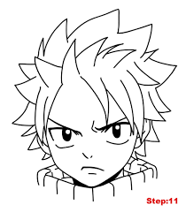 Free fire is a multiplayer mobile battle game officially published and developed by garena studios. How To Draw Natsu From Fairy Tail Mangajam Com