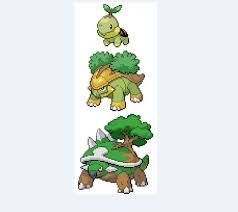 turtwig grotle torterra evolution sprites cross stitch pattern