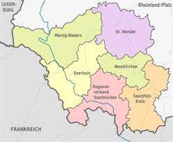 Es grenzt im westen und süden an das land frankreich, sowie nordwestlich an luxemburg. Saarland Wikipedia