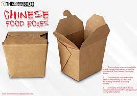 Chinese Food Boxes Custom Packaging For Chinese Food Chinese Food Recipe Box Custom Packaging Boxes