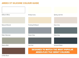 Ardex Grout Colors Lanoire Info