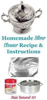 Homemade Silver Cleaner Recipe Diy Silver Dip Homemade Silver Cleaner Cleaner Recipes Cleaners Homemade