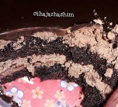 Didihkan air dalam periuk, tak sampai separuh. Resepi Kek Coklat Layer Mousse Coklat Memang Power Habis