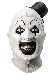 Terrifier 3 - Art the Clown mask made of latex - maskworld.com