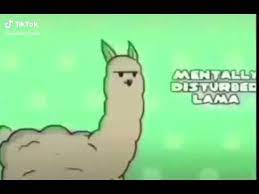 Happy Llama Sad Llama Mentally Disturbed Llama Youtube