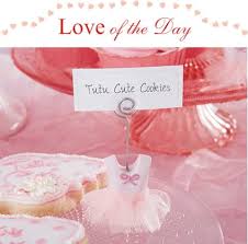 Love Of The Day Tutu Cute Place Card Holders